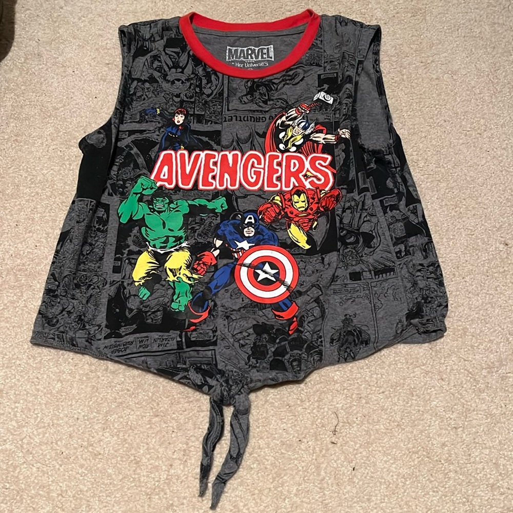 Avengers Crop Top (Small)